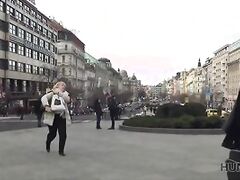 HUNT4K. Prague pickup and passionate sex for cash with hot