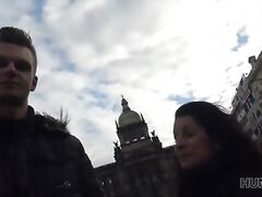 HUNT4K. Prague pickup and passionate sex for cash